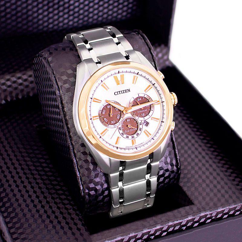 Relógio Masculino Citizen Eco-Drive Titanium TZ30259S - Relógio